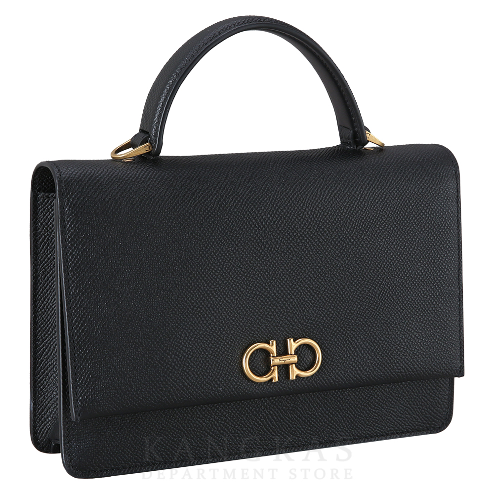 FERRAGAMO(USED)페레가모 간치니 탑핸들 미니 숄더백